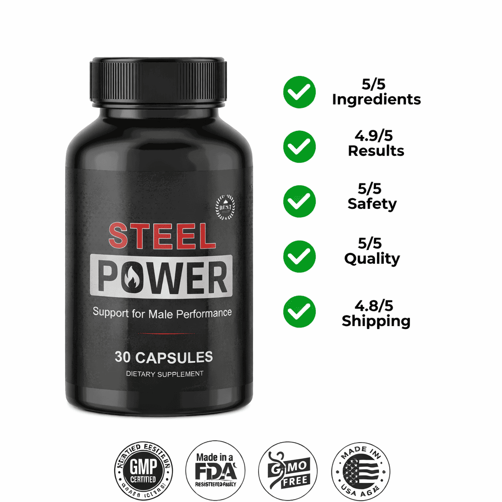 Suplemento Steel Power para desempenho masculino (1)
